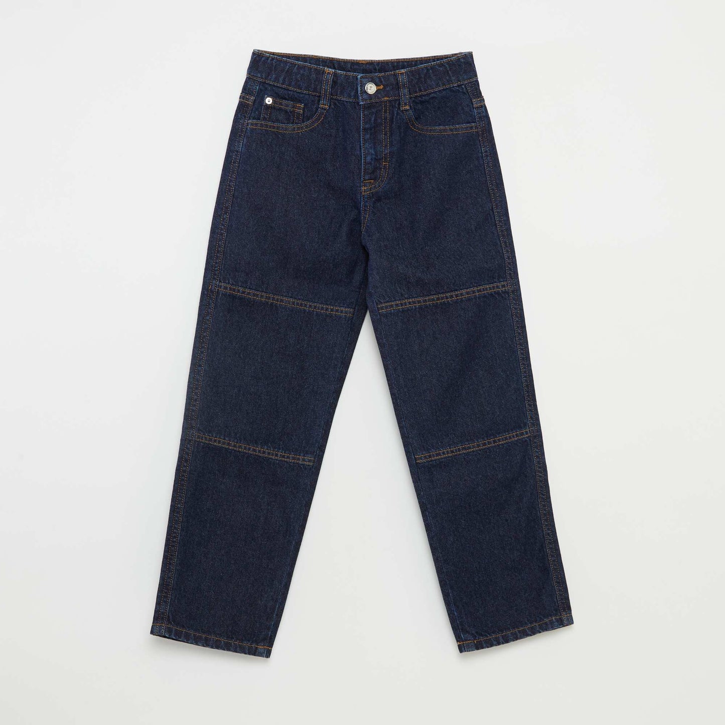 Pantalon baggy en jean BLEU