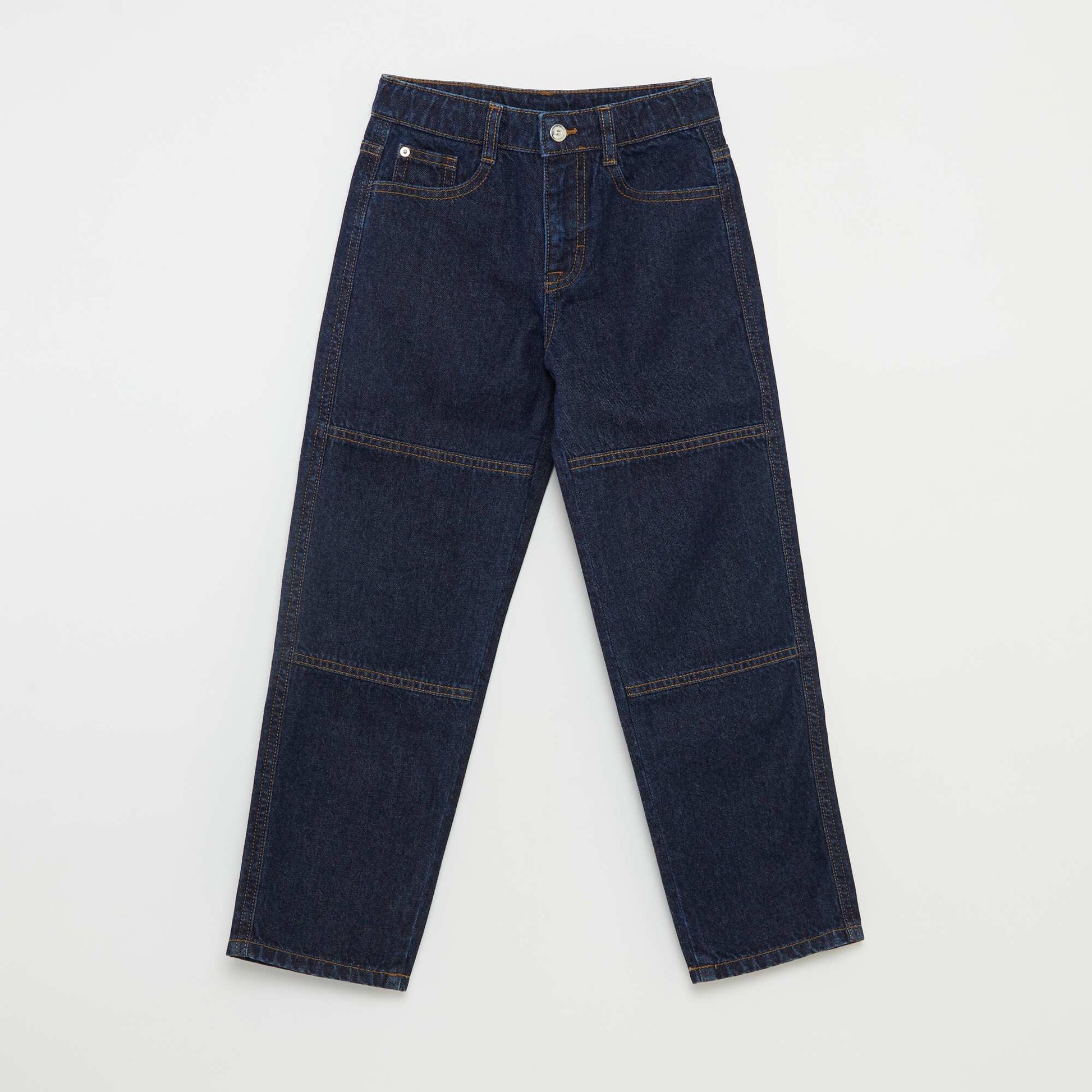 Pantalon baggy en jean BLEU
