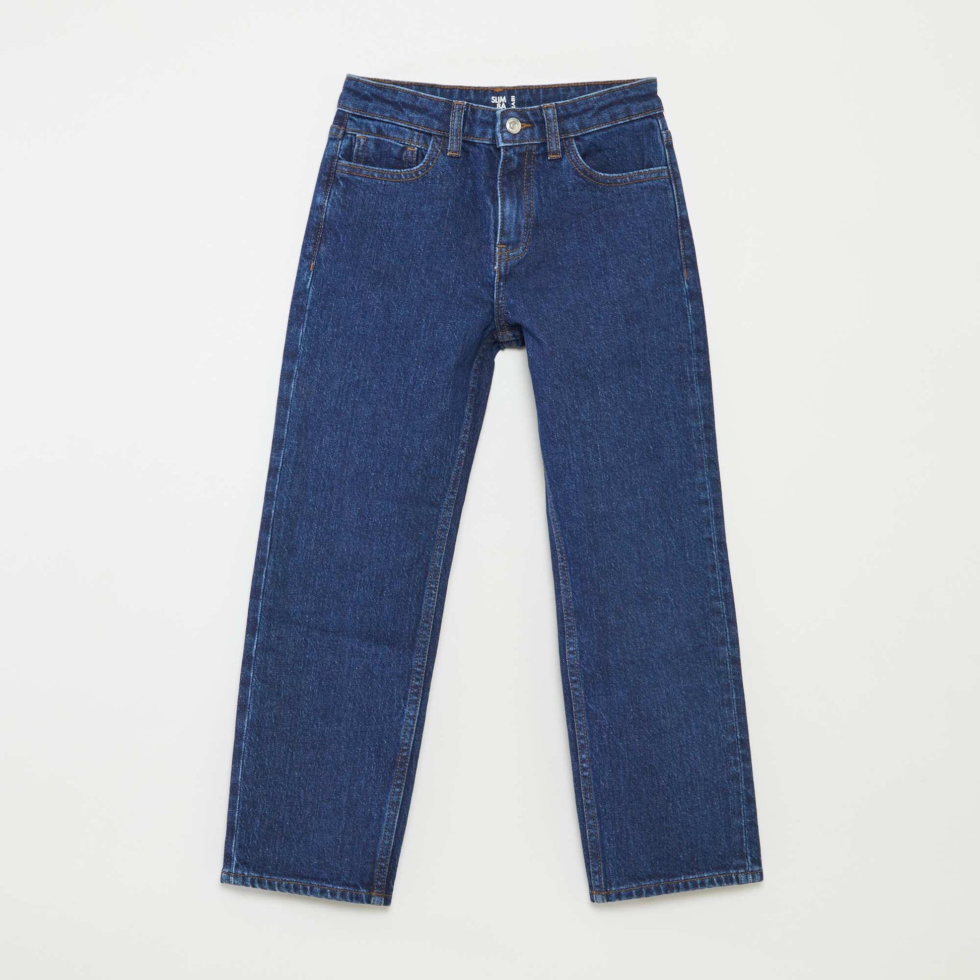 Jean regular / coupe droite BLEU