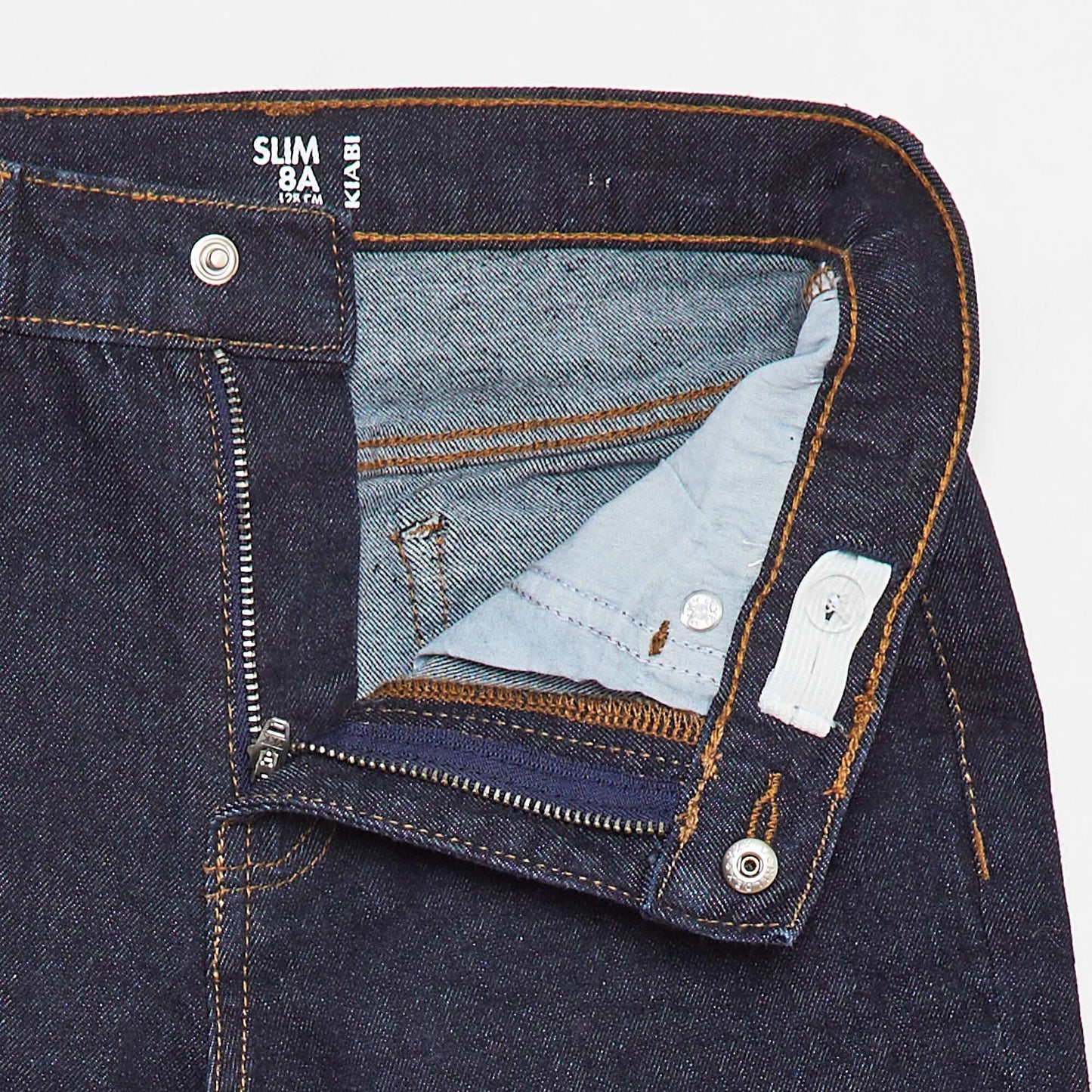 Jean slim avec 5 poches BLEU
