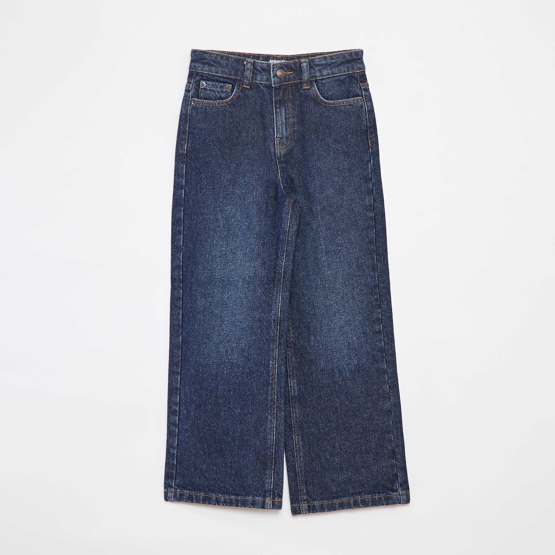 Jean large / wide leg  à 5 poches BLEU