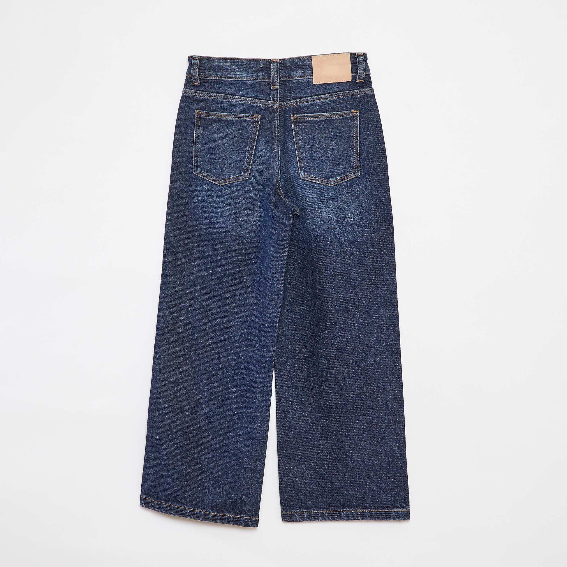 Jean large / wide leg  à 5 poches BLEU