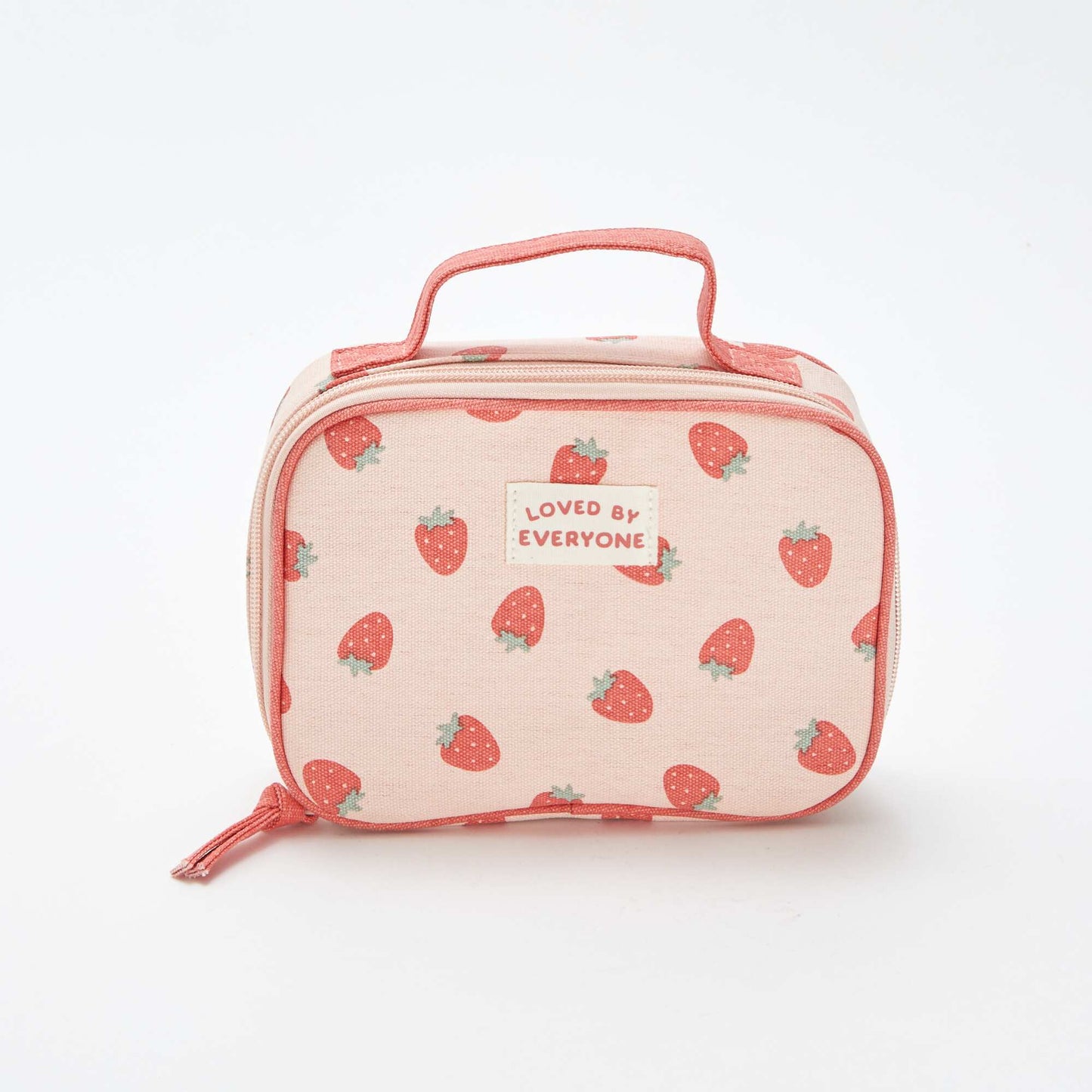 Trousse à goûter zippée à motif ROSE