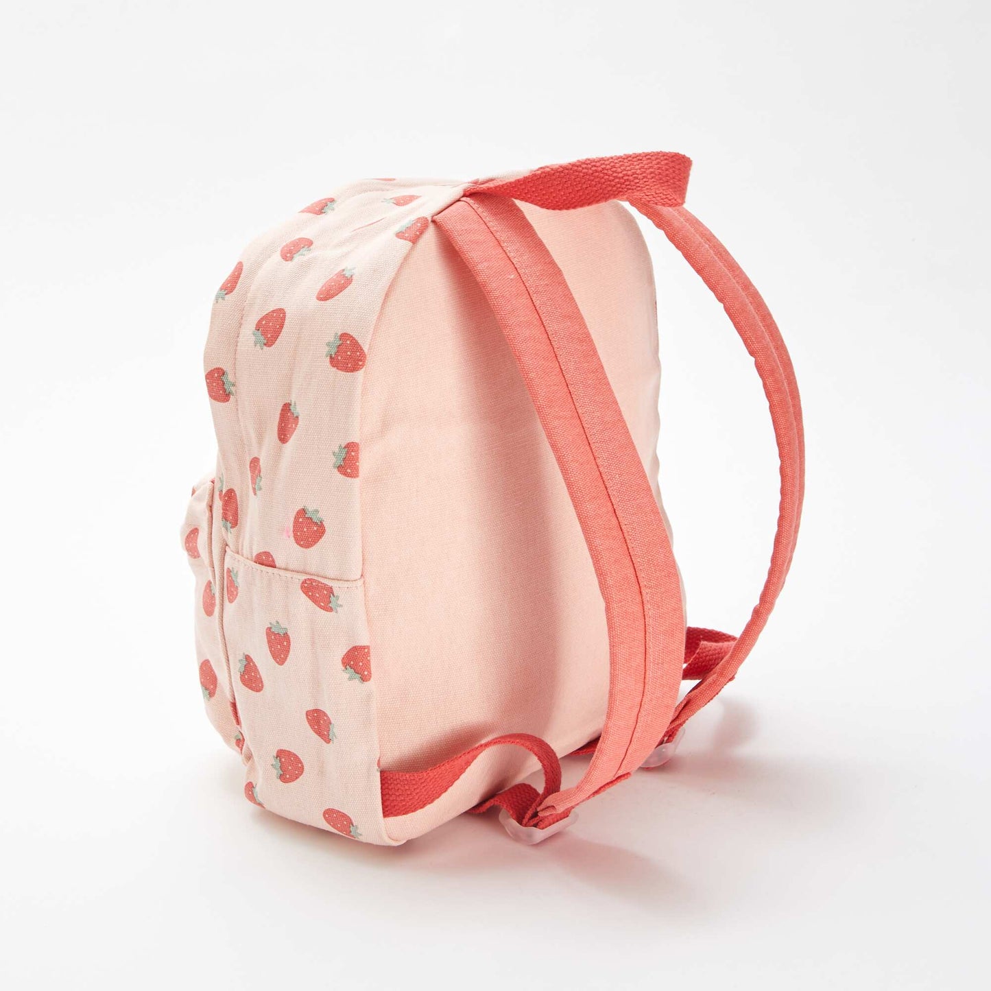 Sac à dos à 2 compartiments motif 'fraise' ROSE
