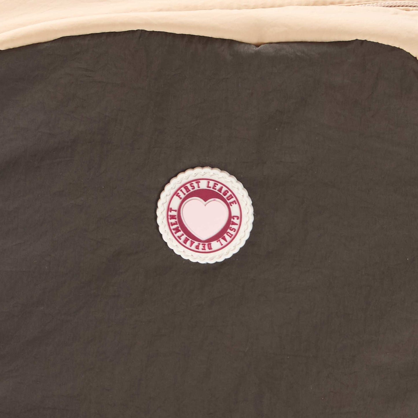 Sac à dos color block MARRON