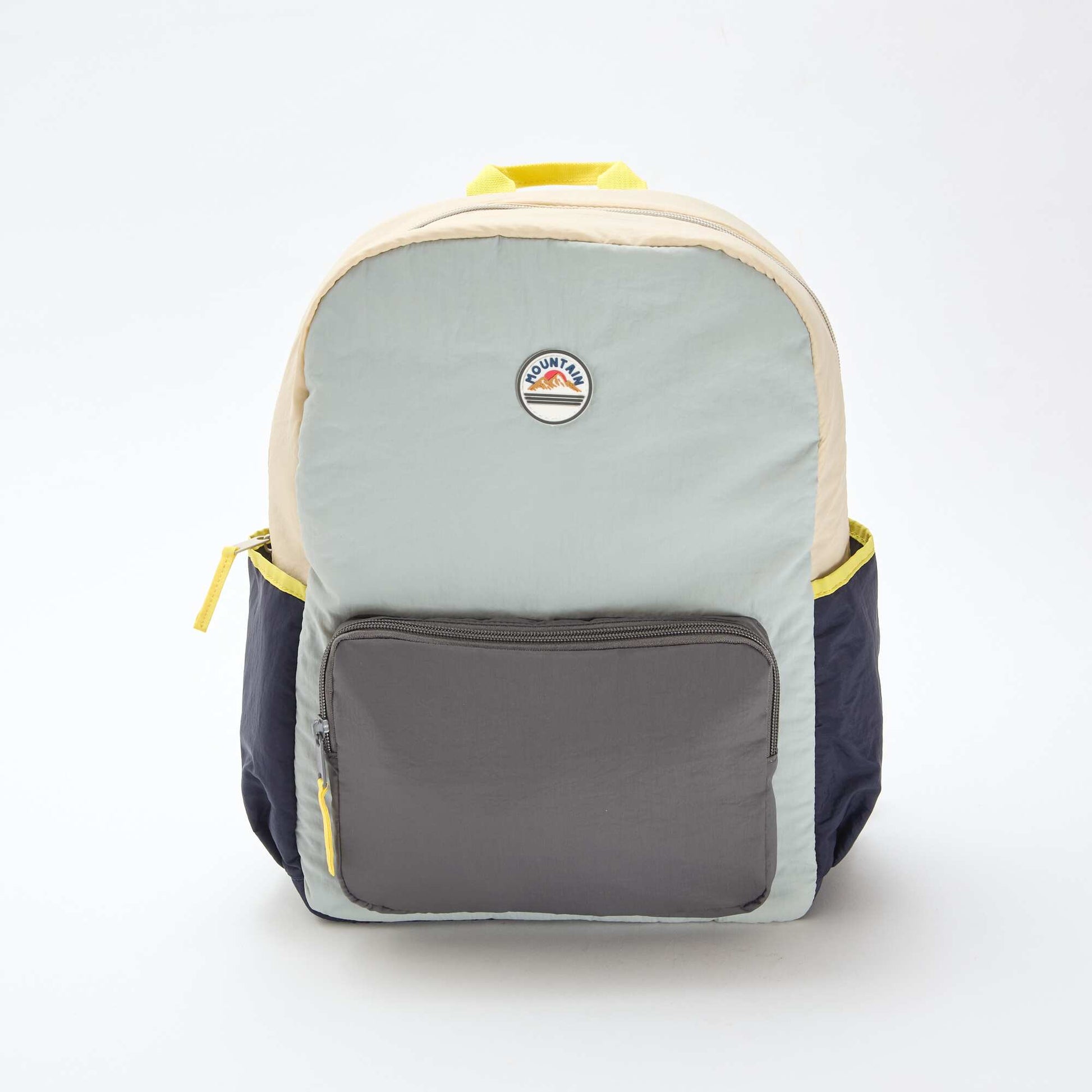 Sac à dos color block VERT