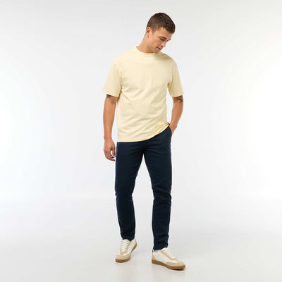 Pantalon chino en twill BLEU