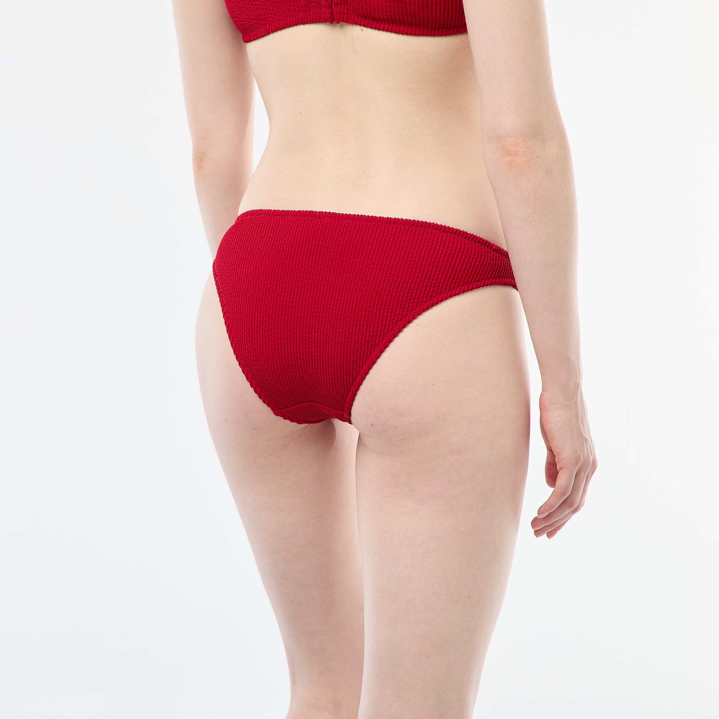 Culotte de bain avec anneau ROUGE