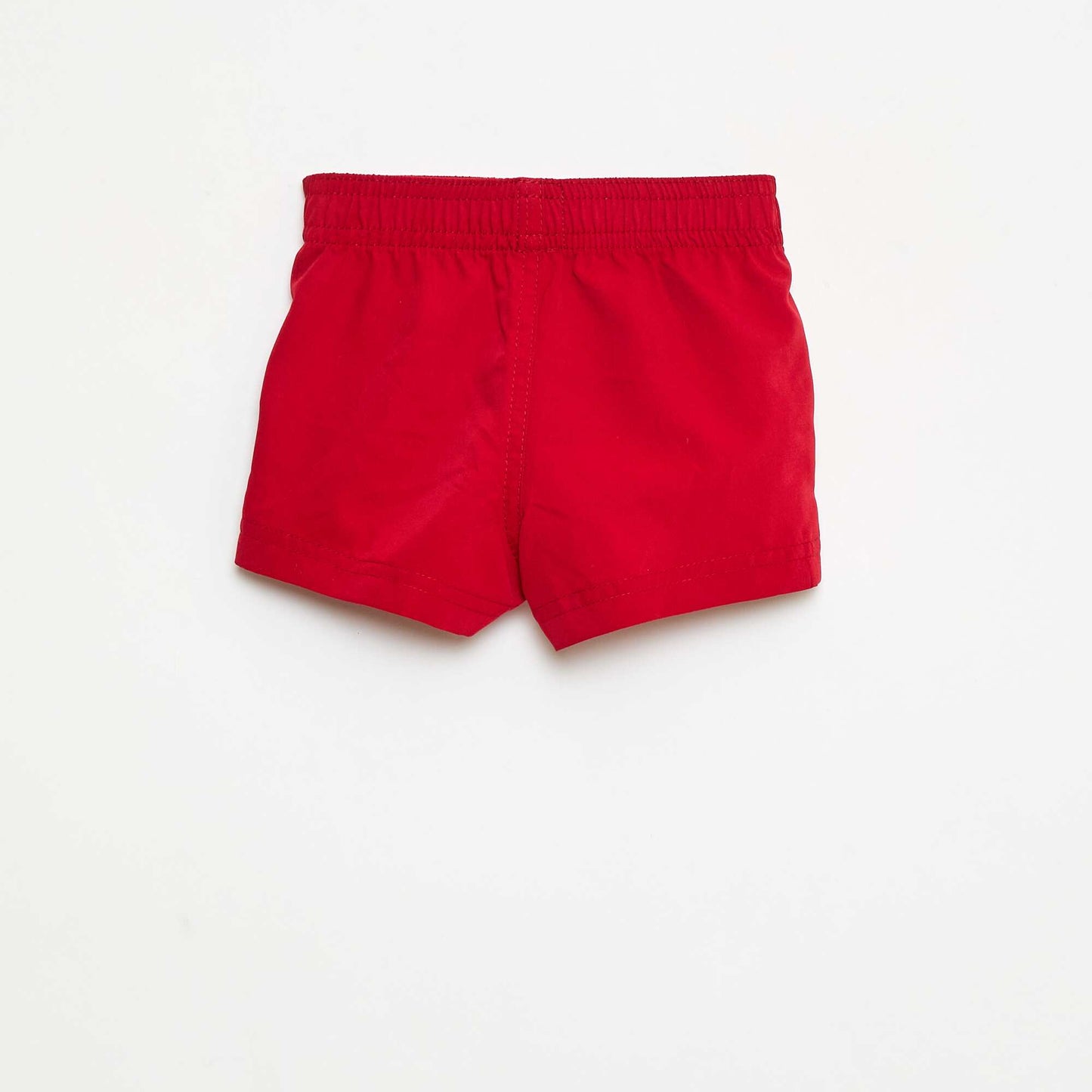 Boxer de bain uni ROUGE