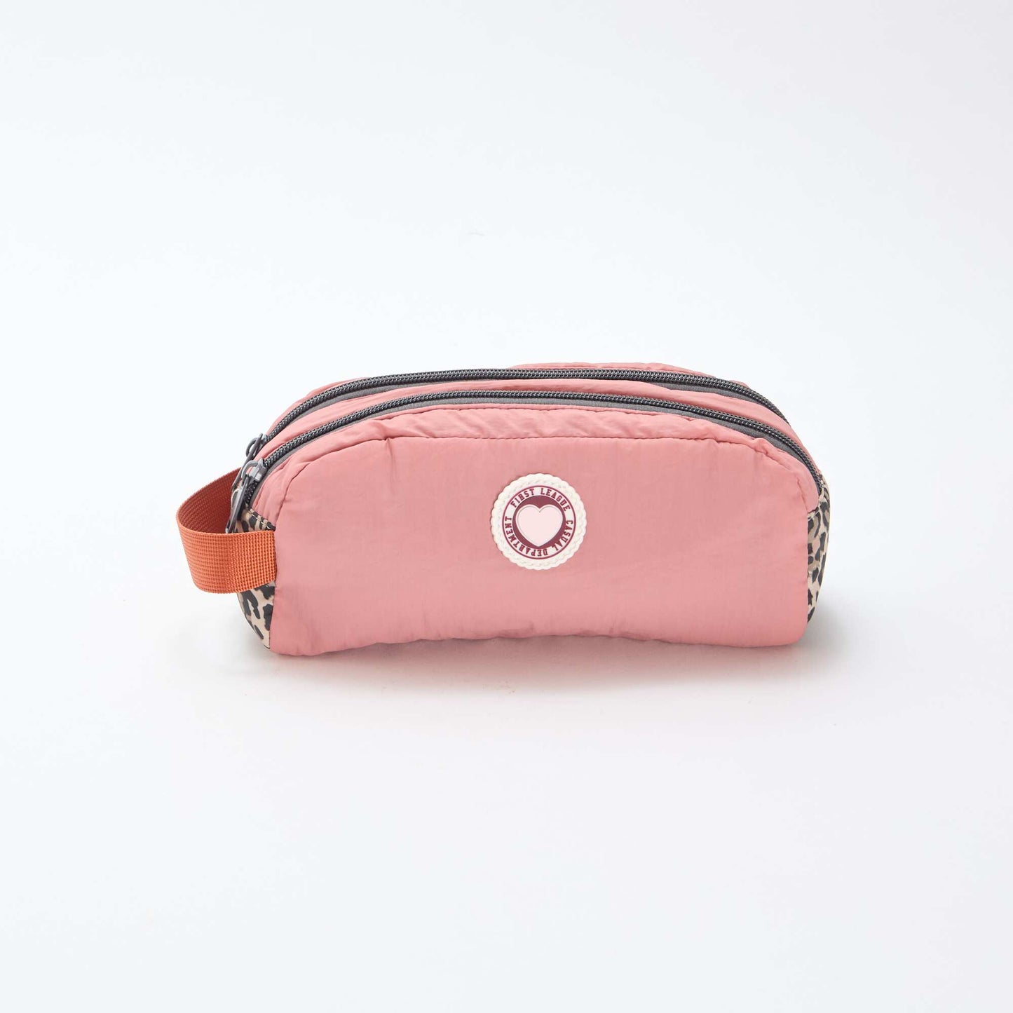 Trousse color bloc double compartiment VIOLET