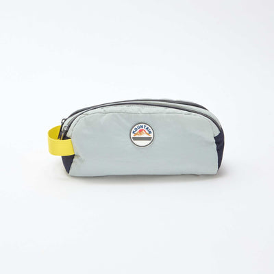 Trousse color bloc double compartiment VERT