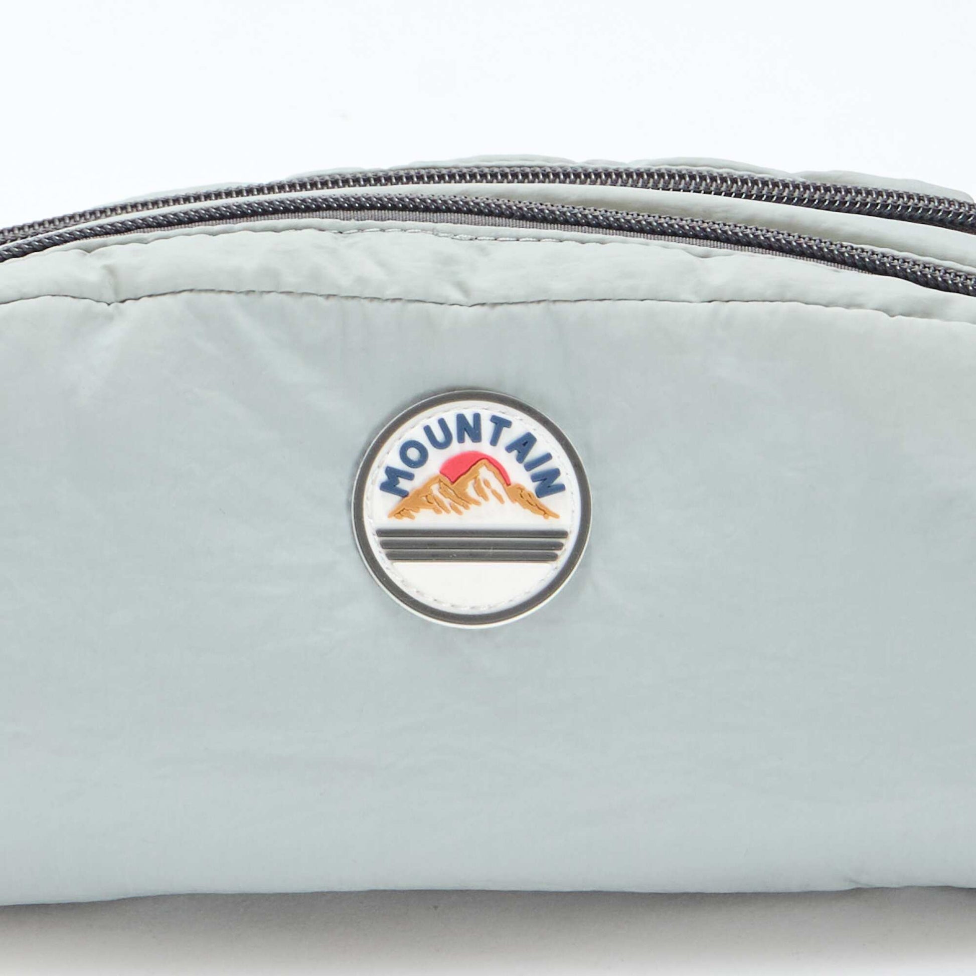 Trousse color bloc double compartiment VERT