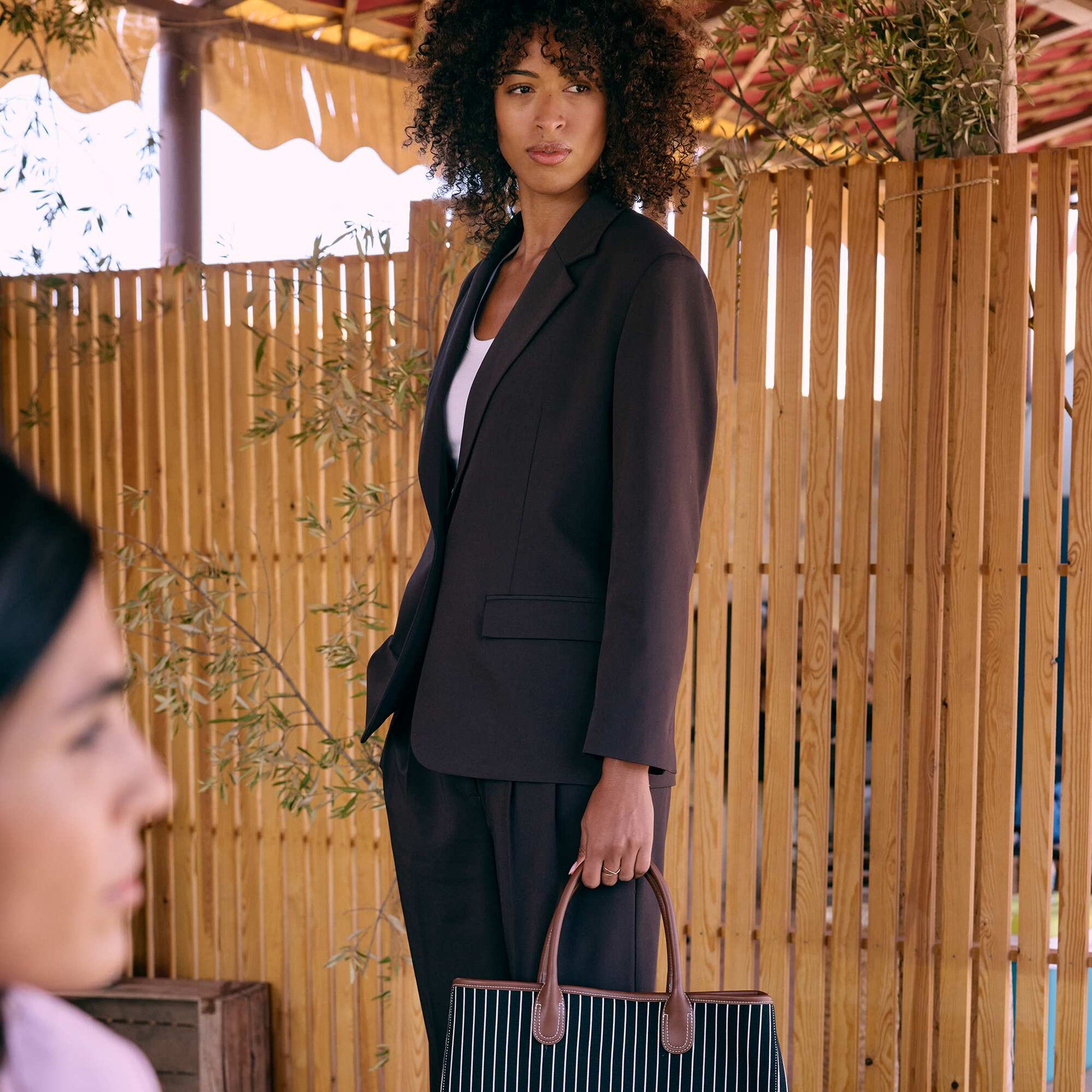 Veste de tailleur MARRON