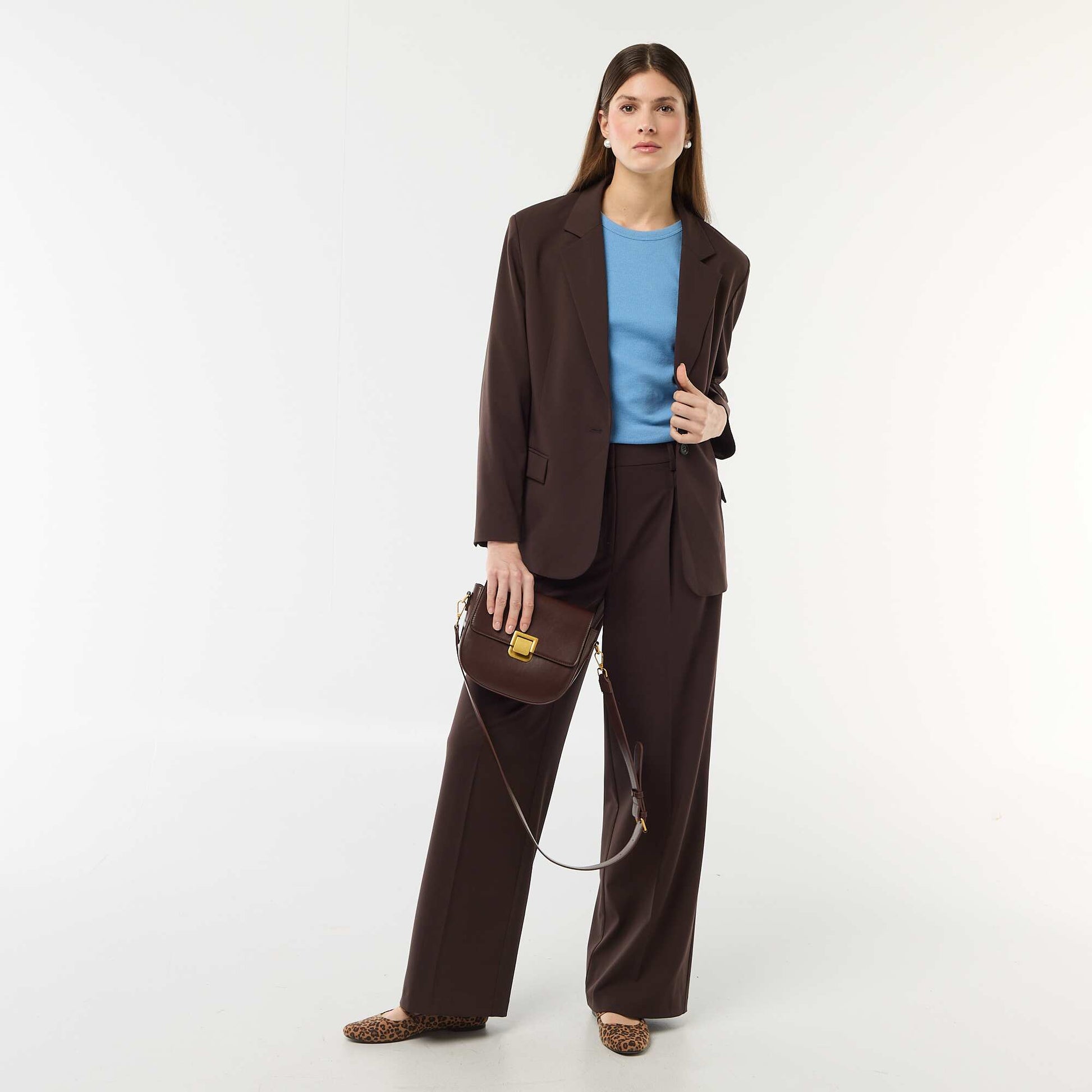 Veste de tailleur MARRON