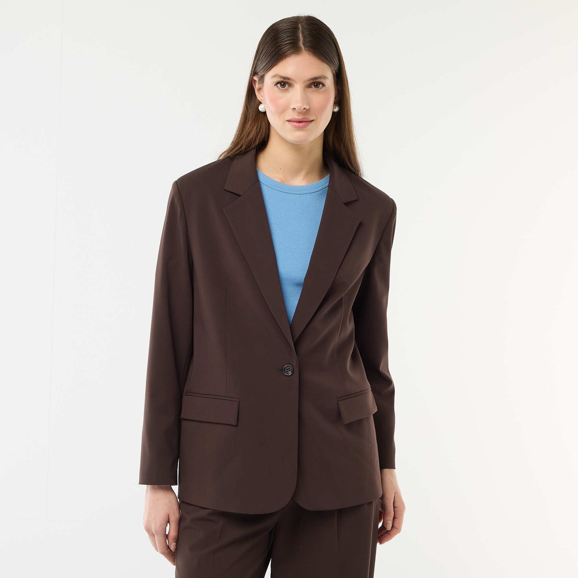 Veste de tailleur MARRON