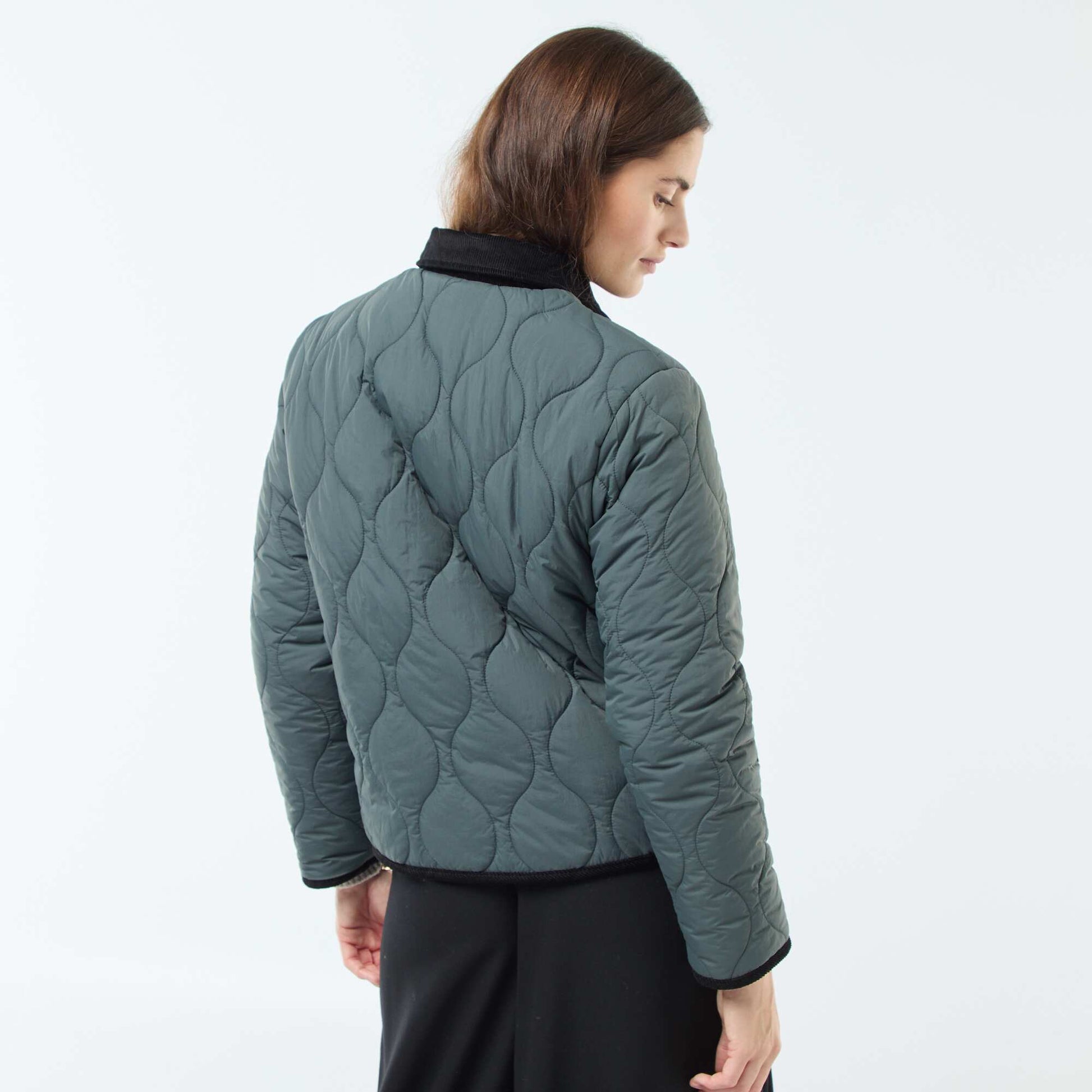 Veste chaude réversible KAKI