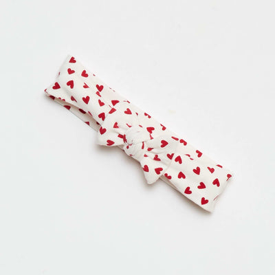 Nœud papillon all-over en coton BLANC