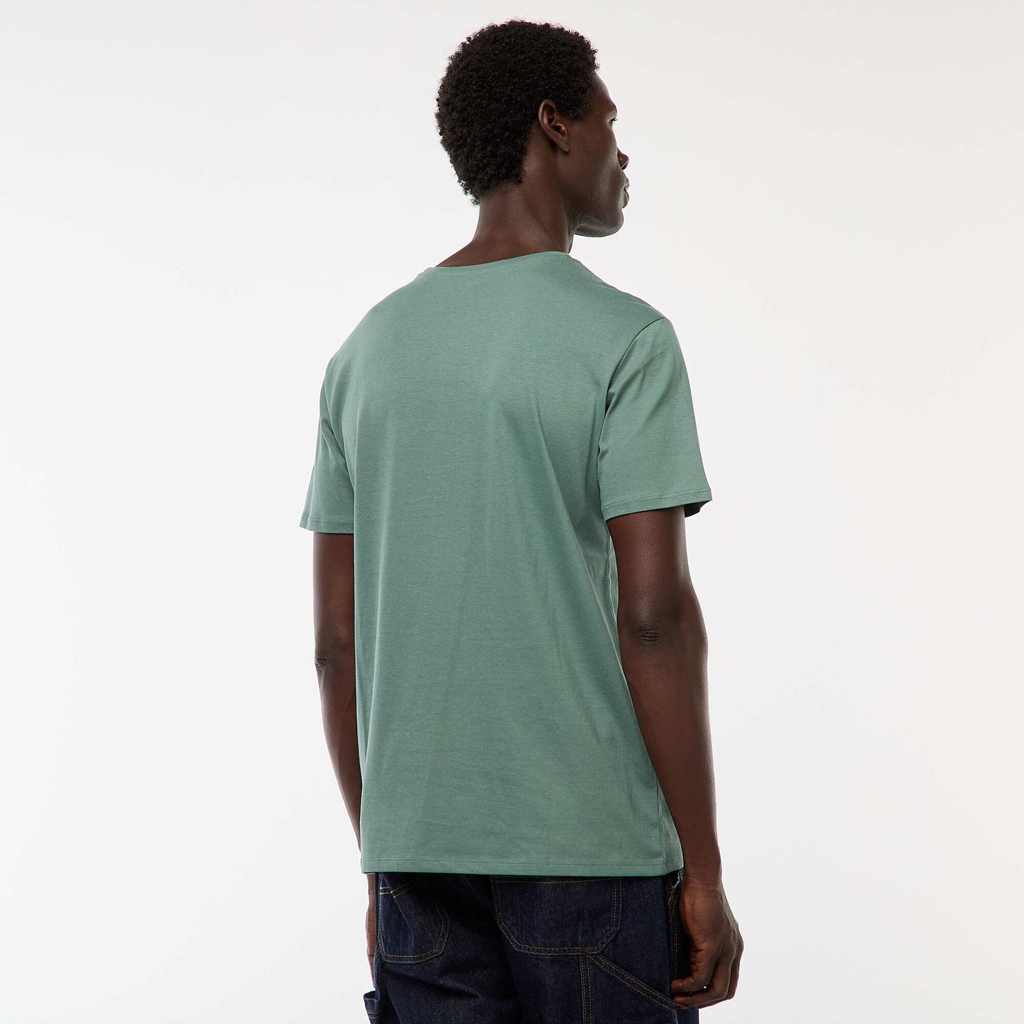 T-shirt 'Noël' manches courtes imprimé VERT