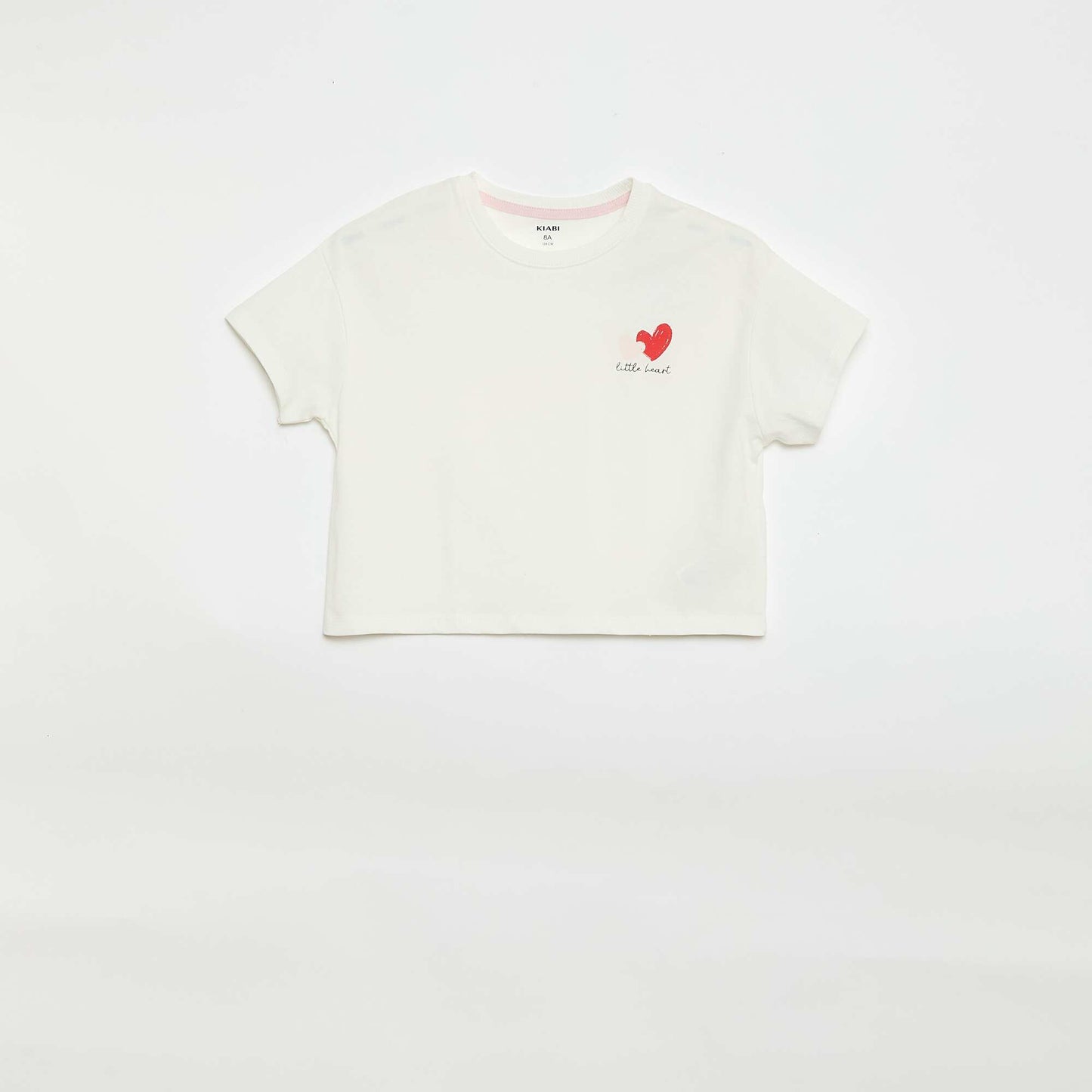 Ensemble pyjama court t-shirt + short - 2 pièces ROSE