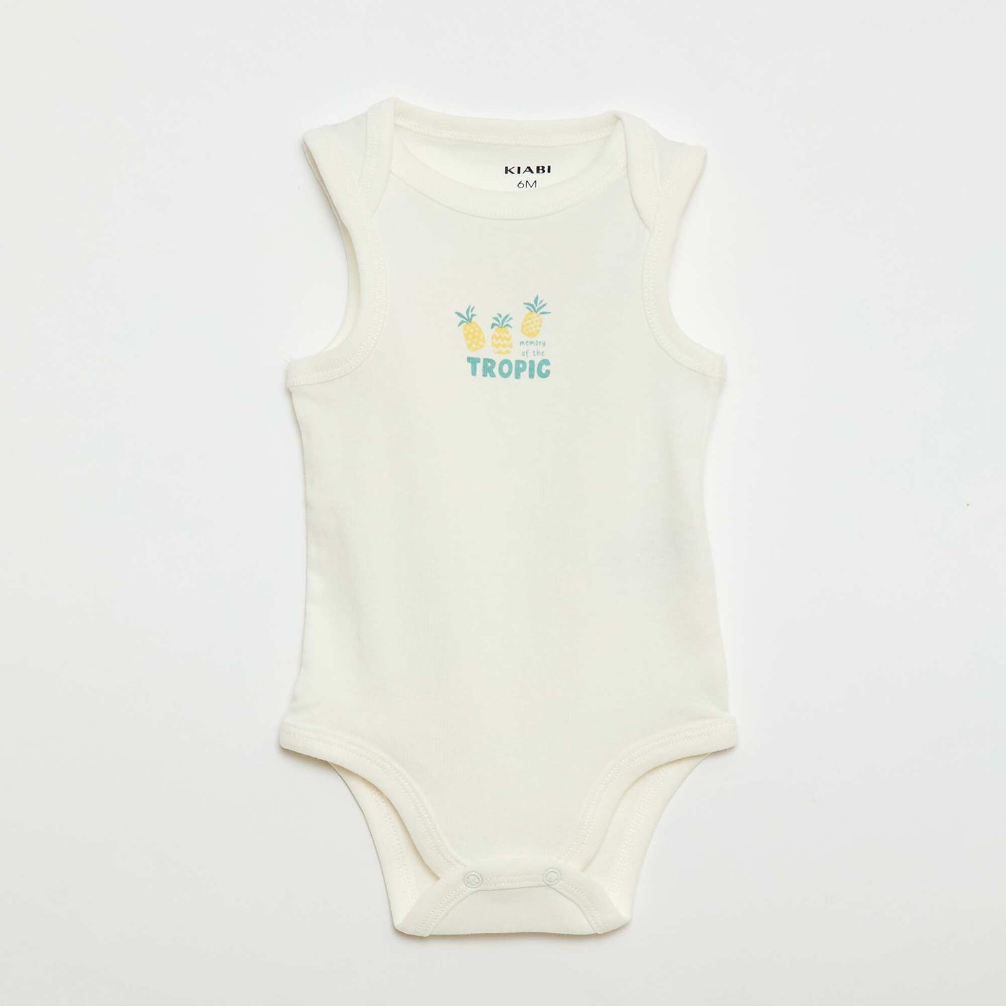 Lot de 3 bodies sans manches BEIGE