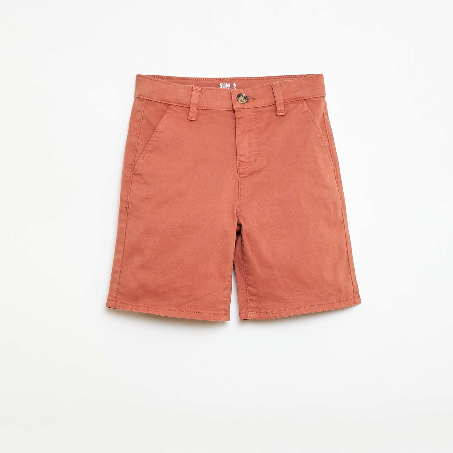 Bermuda chino en twill ROSE