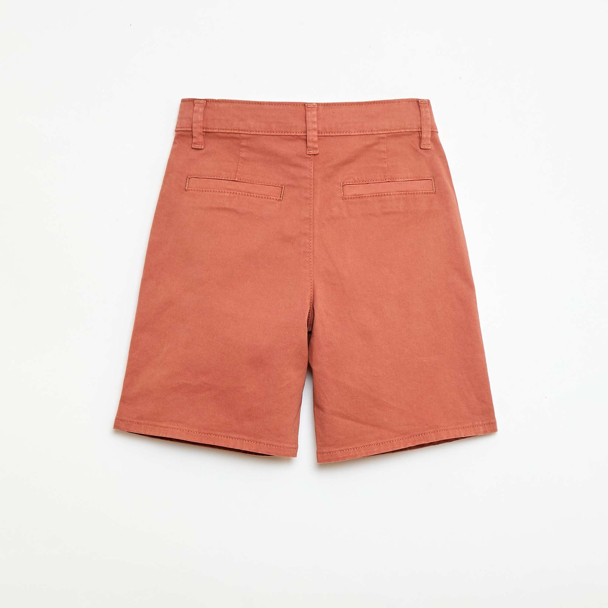 Bermuda chino en twill ROSE