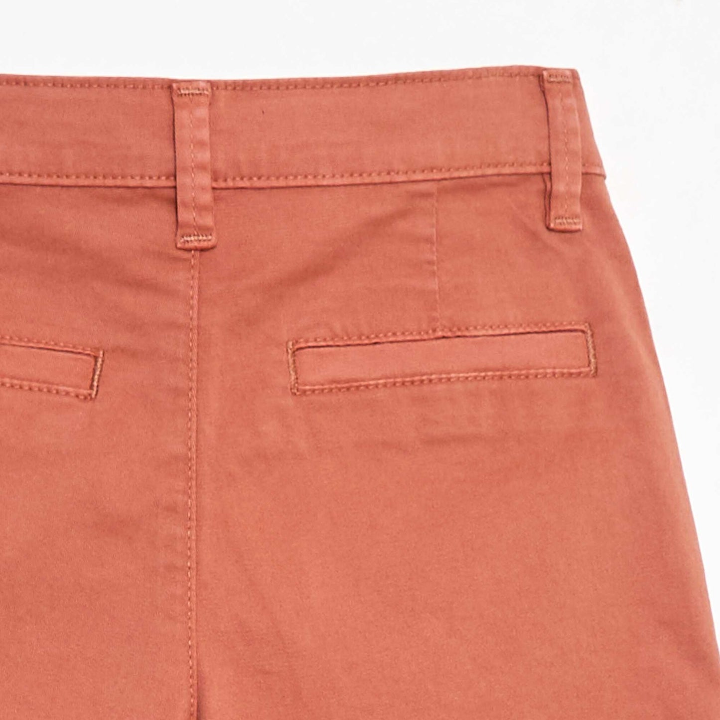 Bermuda chino en twill ROSE
