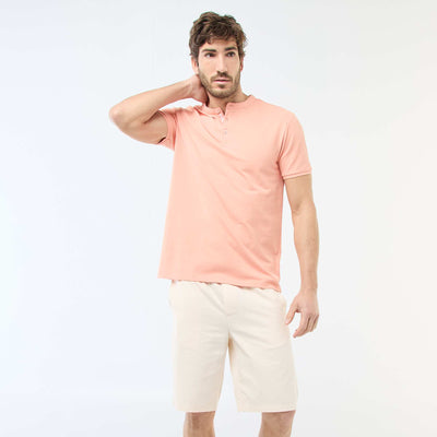 Bermuda en twill BEIGE
