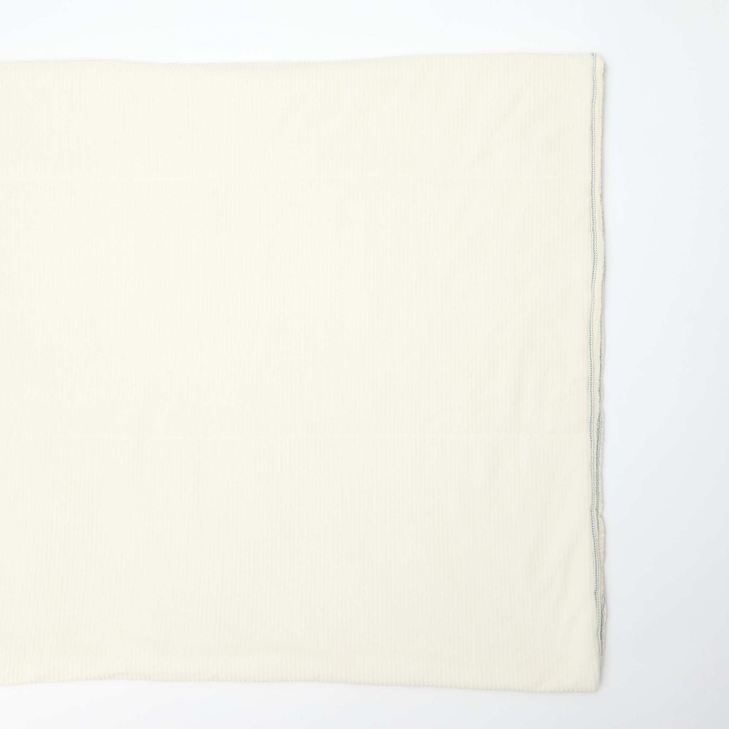 Couverture en gaze de coton réversible en velours - Kiabi Home BLEU