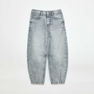 Jean forme balloon GRIS