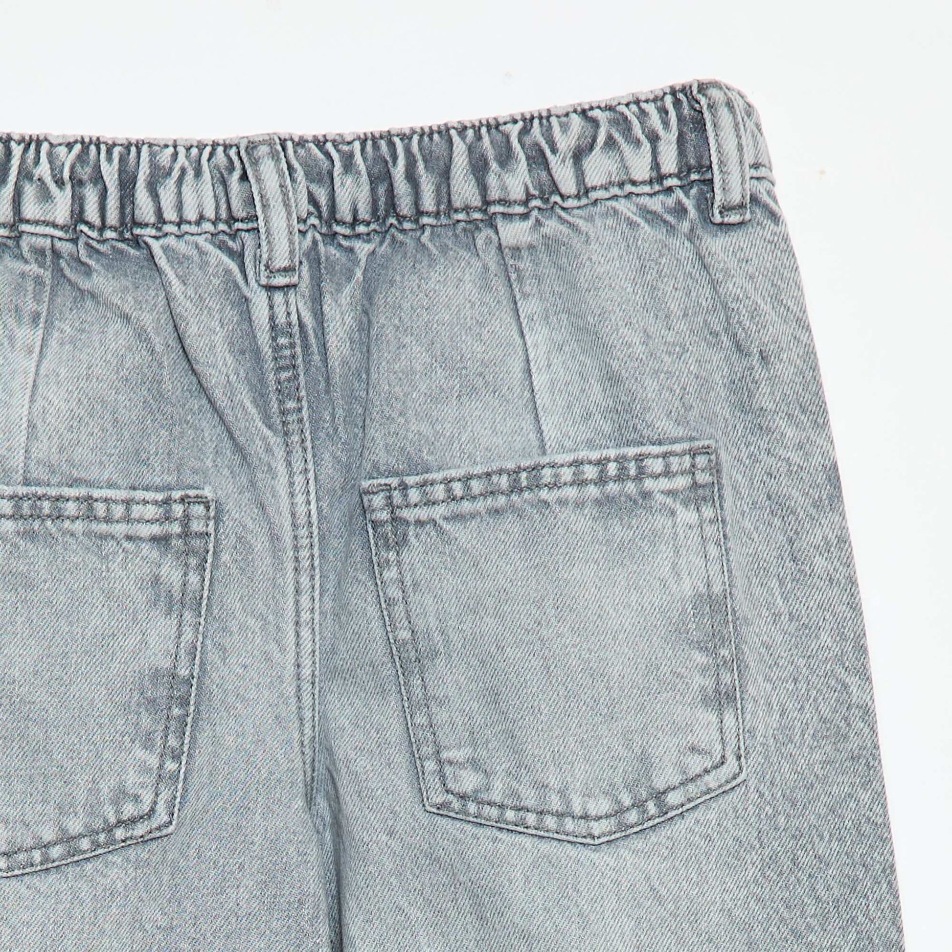 Jean forme balloon GRIS