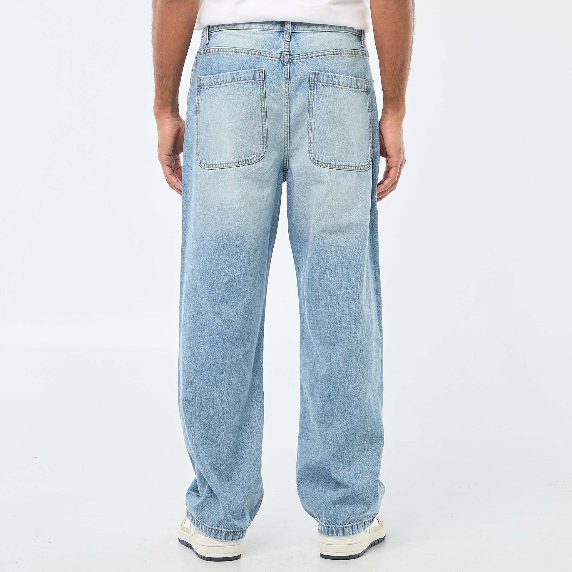 Jean large / relaxed fit à 5 poches BLEU