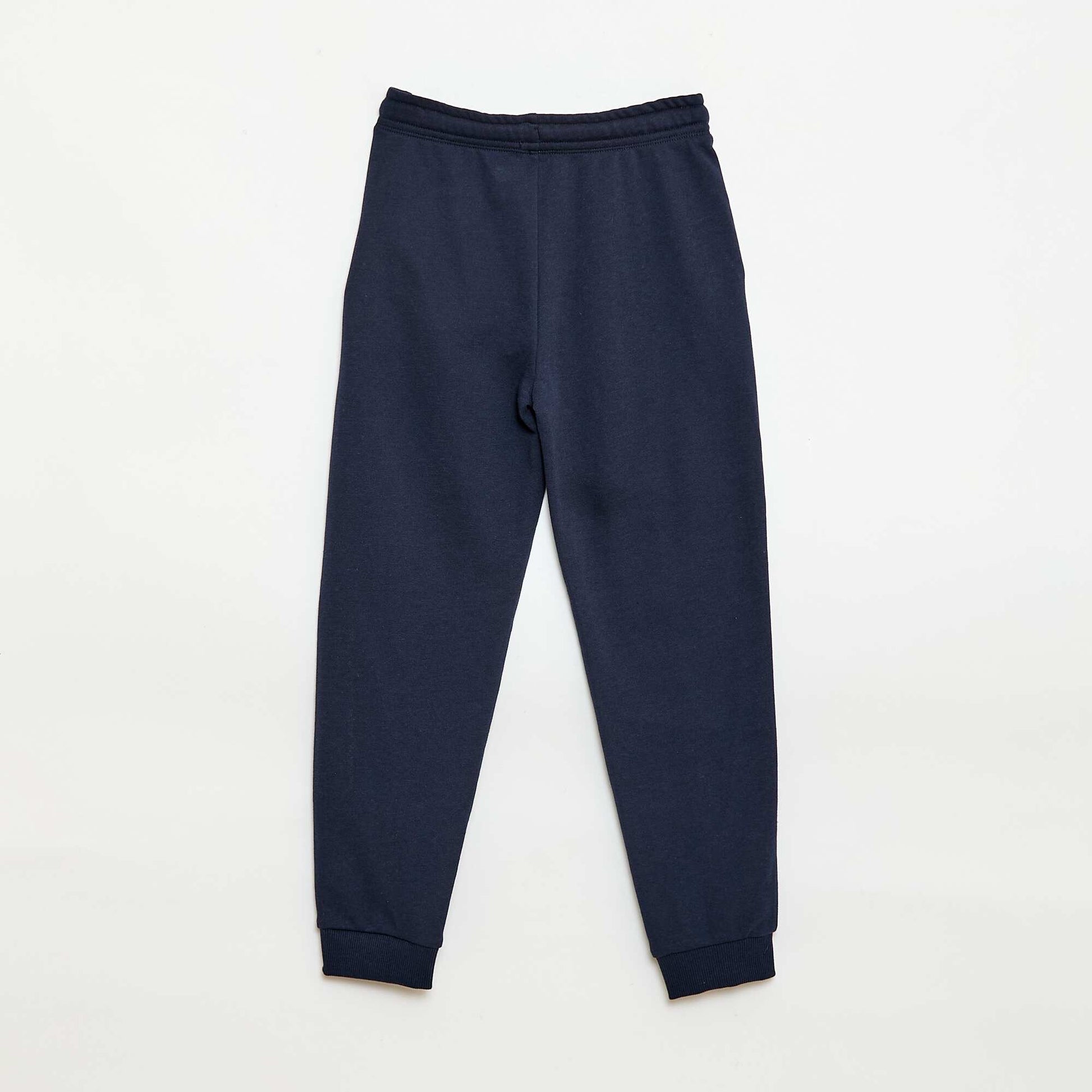 Jogging uni avec cordons de serrage BLEU