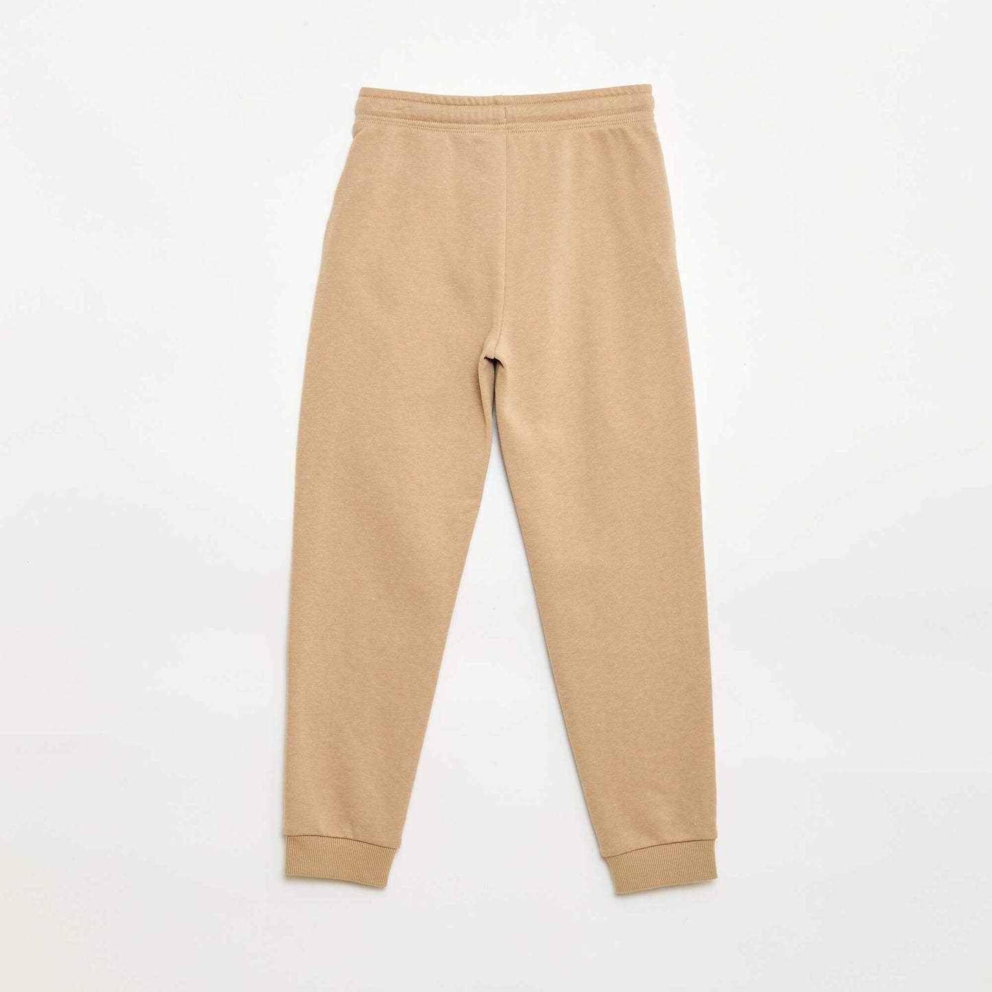 Jogging uni avec cordons de serrage BEIGE