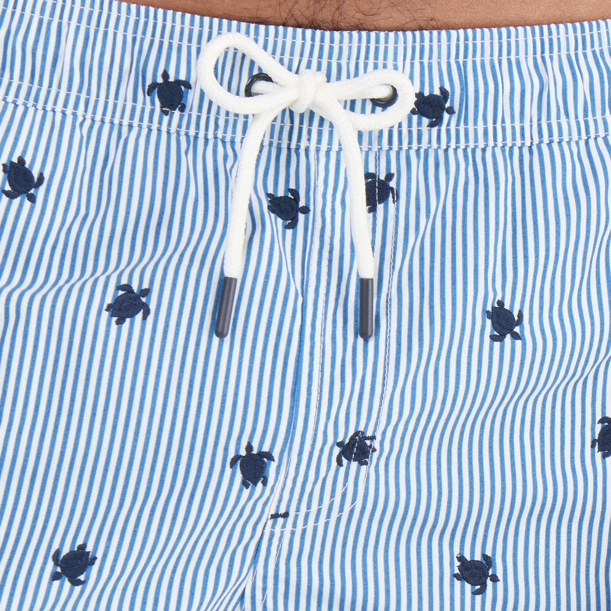 Bermuda de bain à motif BLEU