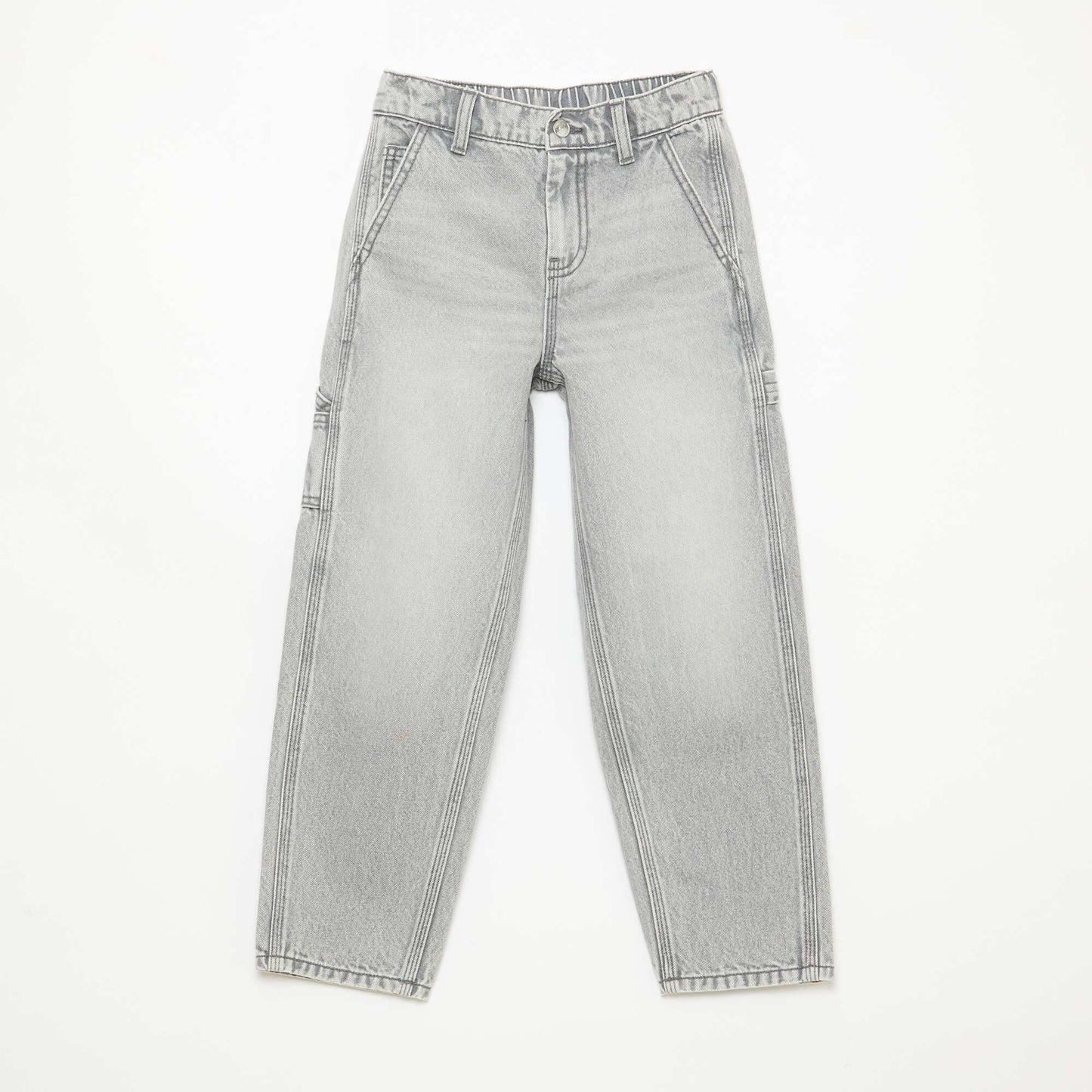 Jean loose à grandes poches GRIS