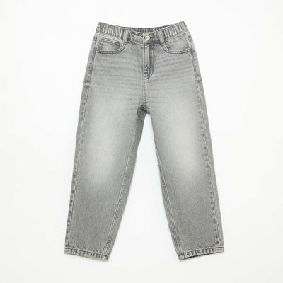 Pantalon en jean coupe confortable GRIS