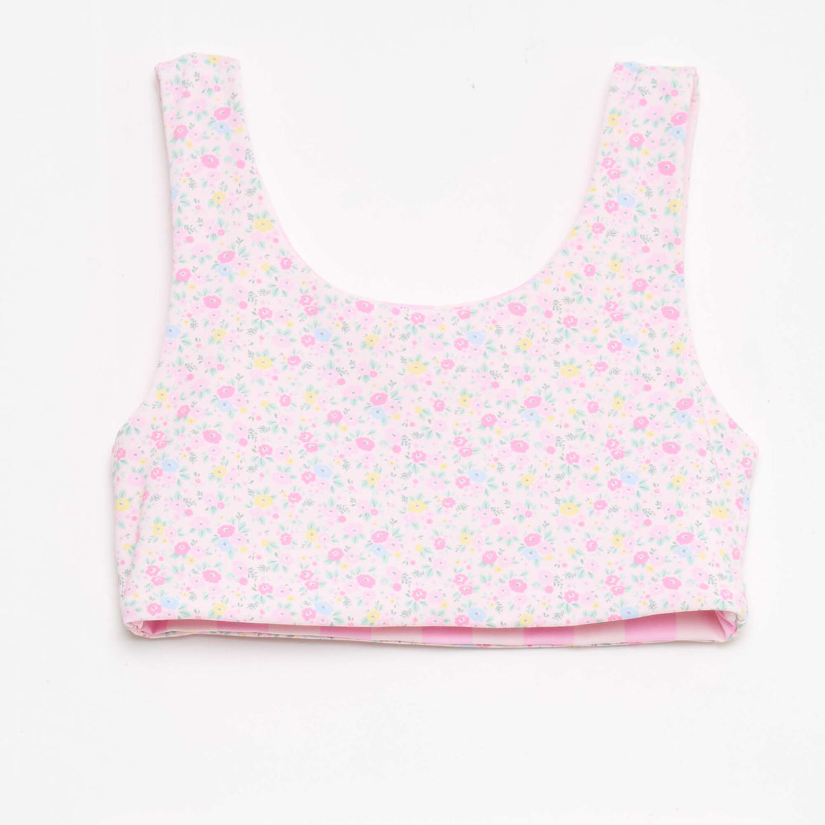 Maillot de bain imprimé réversible - 2 pièces ROSE