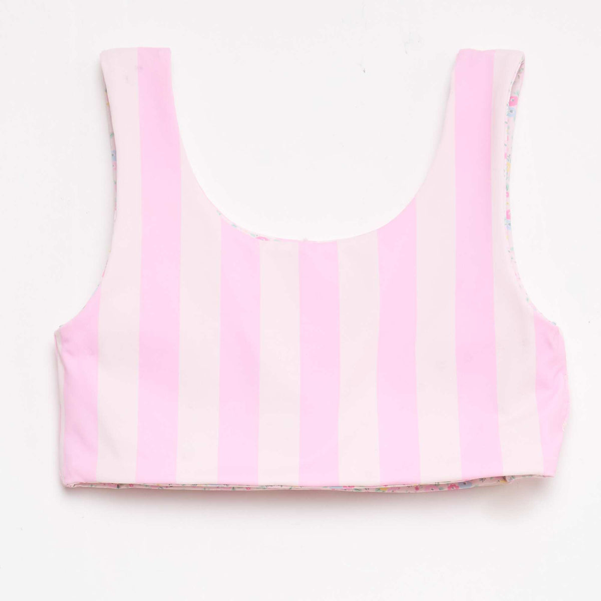 Maillot de bain imprimé réversible - 2 pièces ROSE