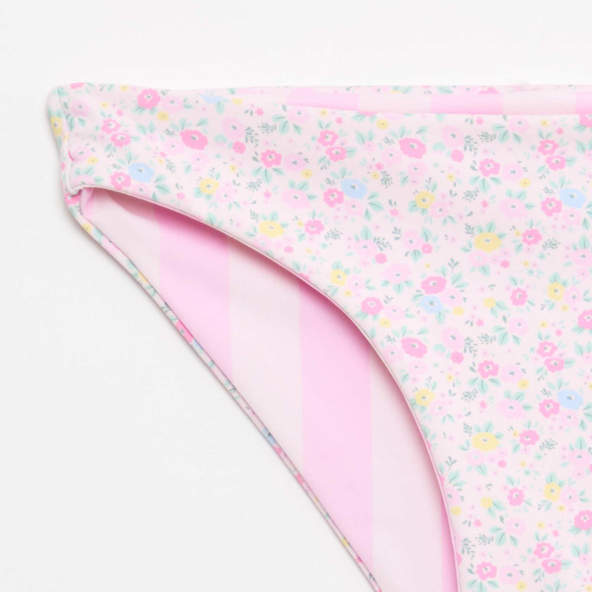 Maillot de bain imprimé réversible - 2 pièces ROSE