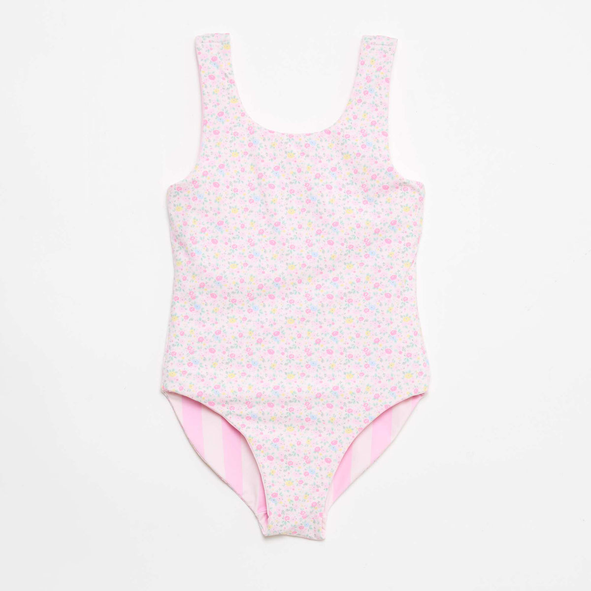 Maillot de bain 1 pièce réversible ROSE