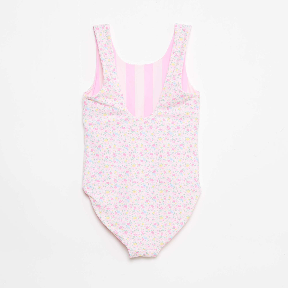 Maillot de bain 1 pièce réversible ROSE