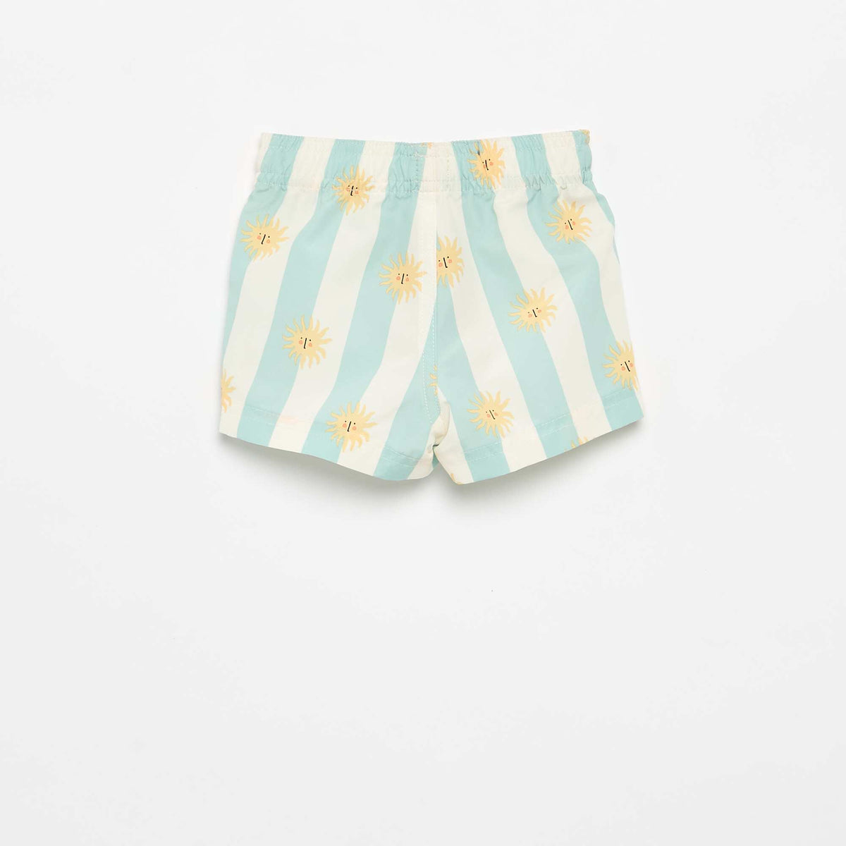 Short de bain à motifs BLEU