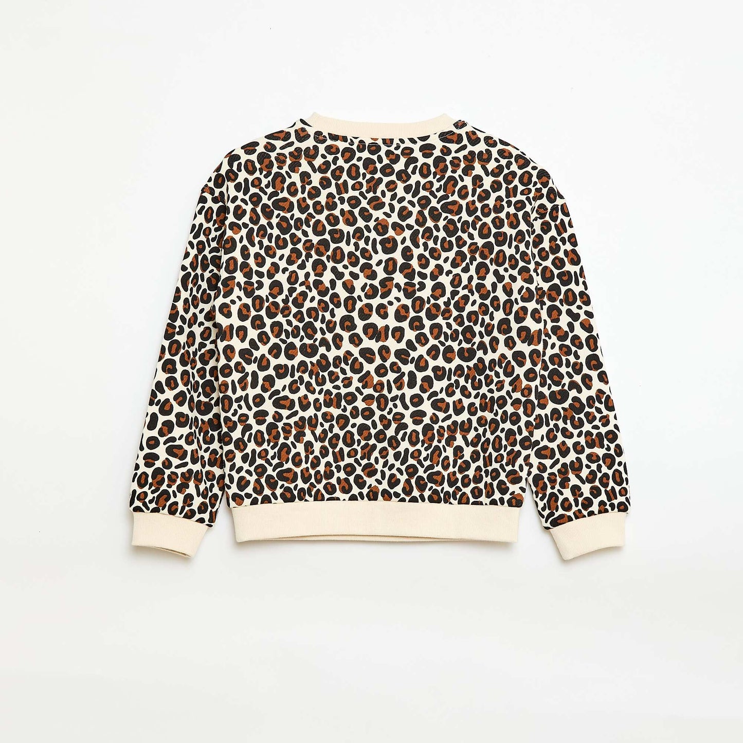 Sweat à col rond  'Agathe Sorlet x Kiabi' - Saint-Valentin LéOPARD
