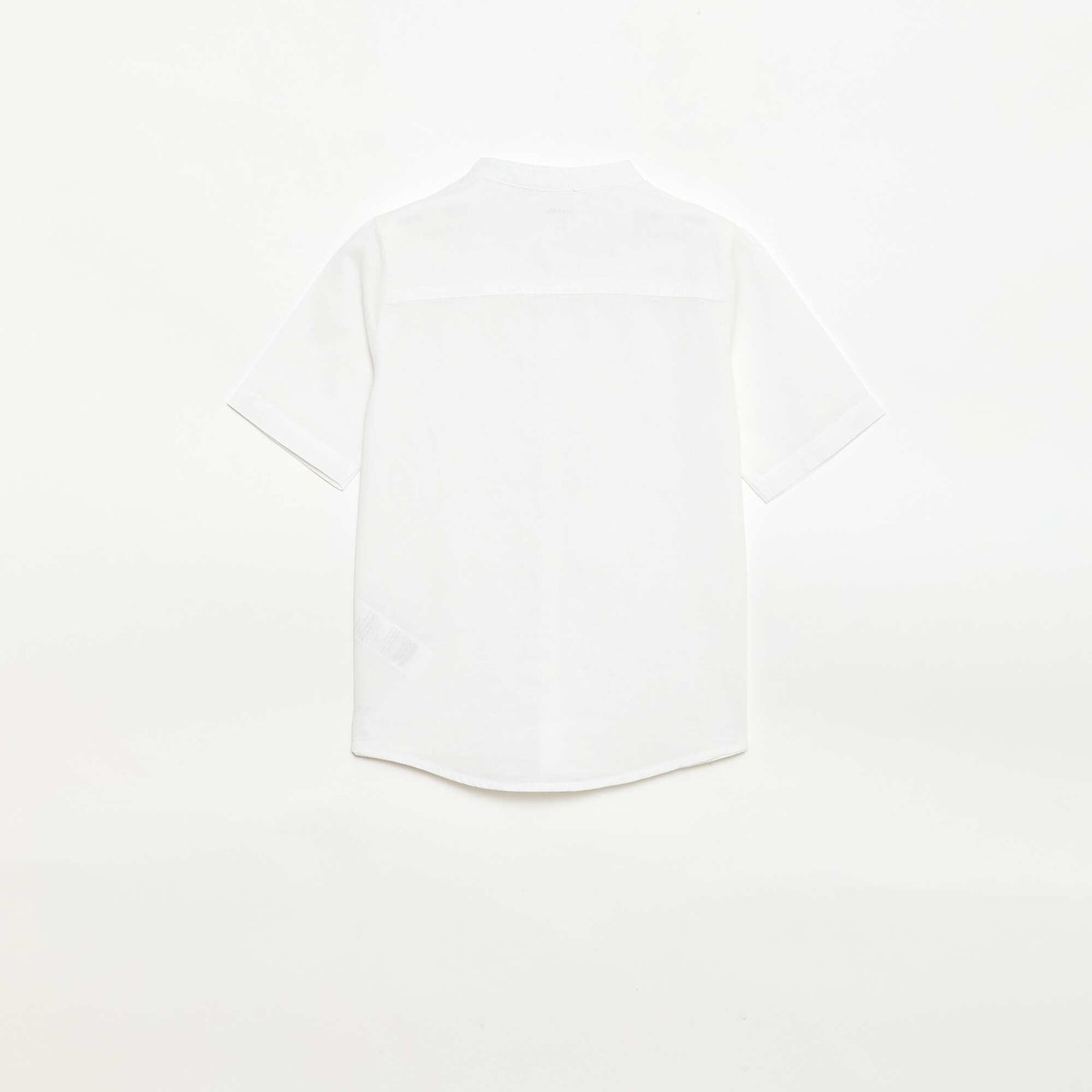 Chemisette en coton BLANC