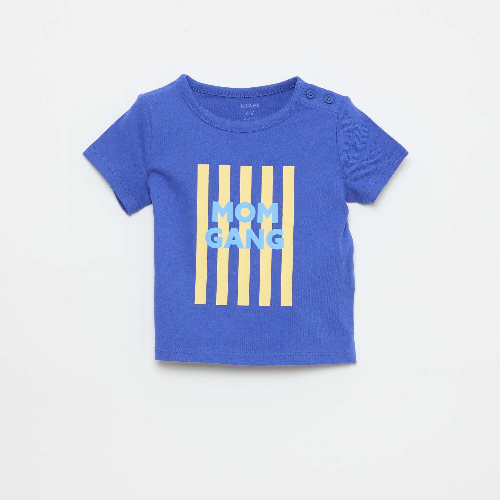 T-shirt en jersey à manches courtes 'fêtes des mères' BLEU