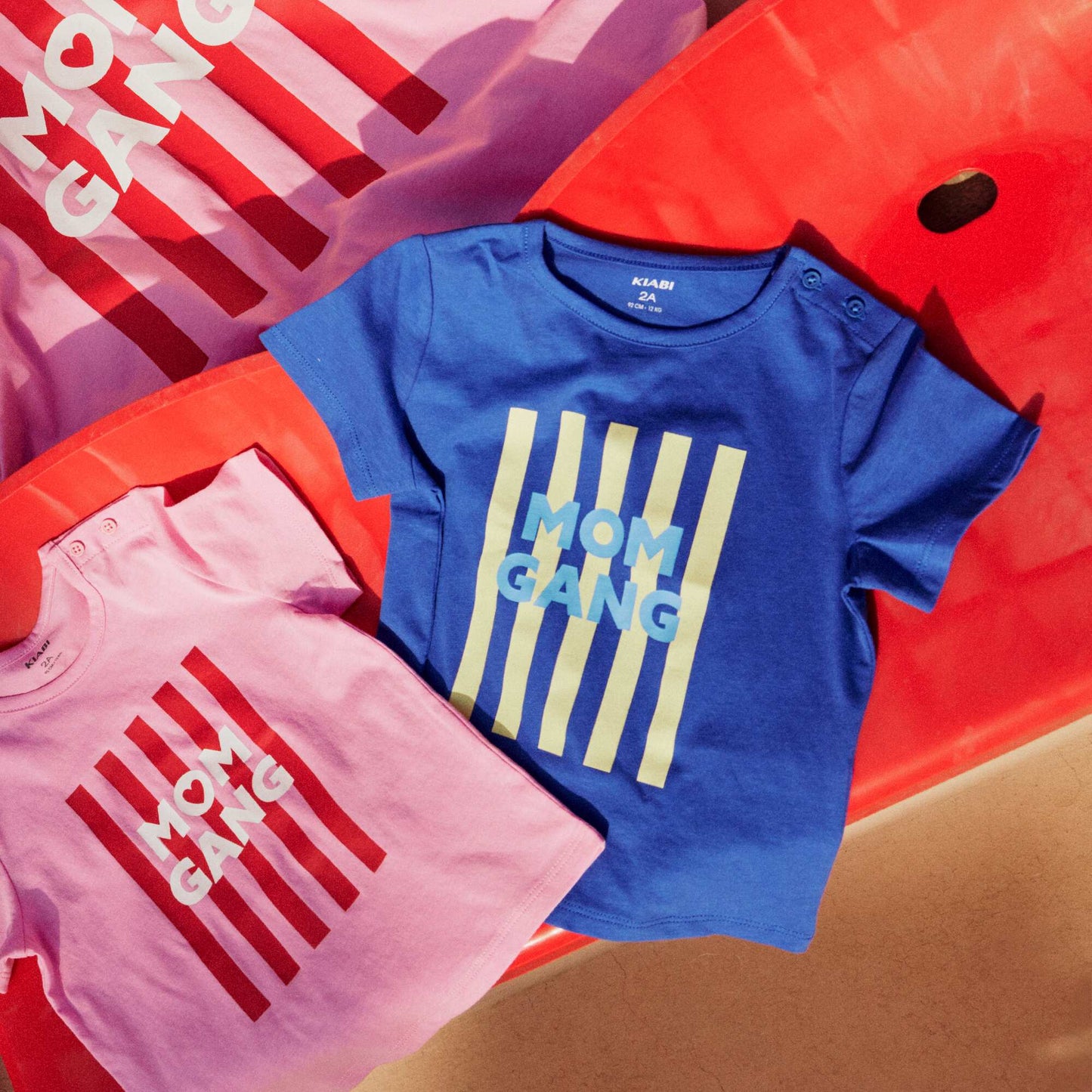 T-shirt en jersey à manches courtes 'fêtes des mères' BLEU