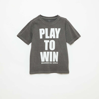 T-shirt esprit basketball GRIS