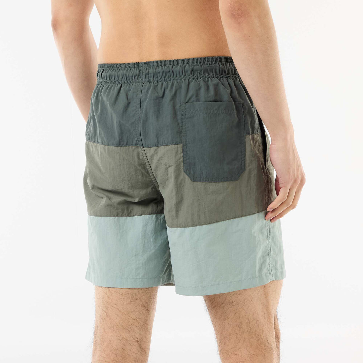 Short de bain avec poches KAKI