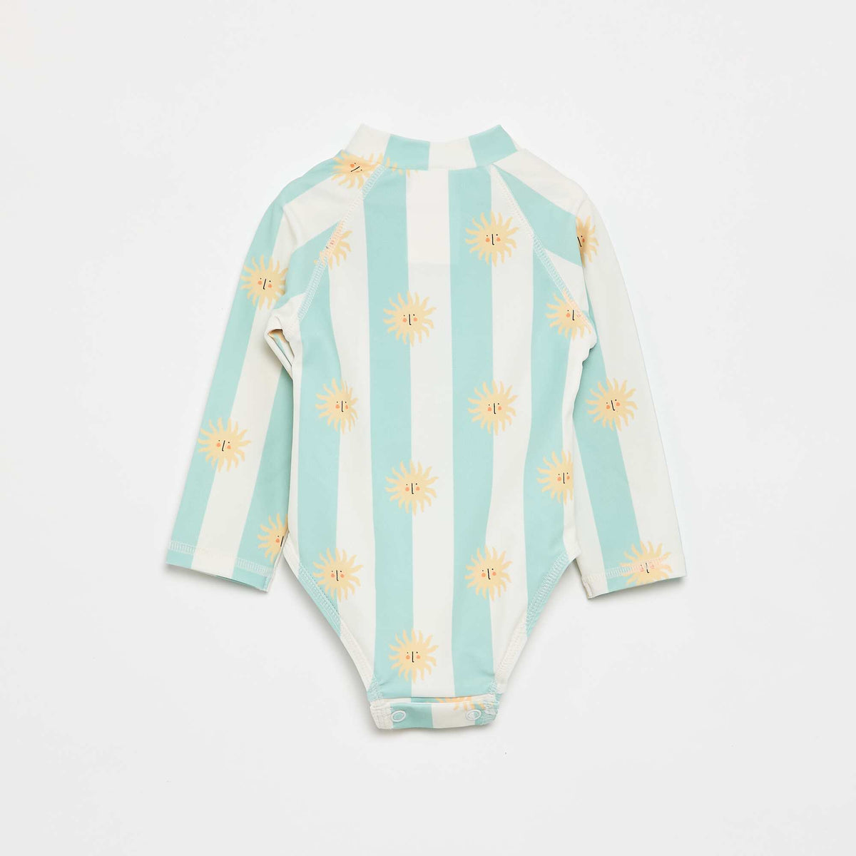 Maillot de bain body à manches longues BLEU